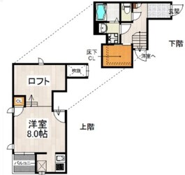 CB馬橋ミシェルの物件間取画像